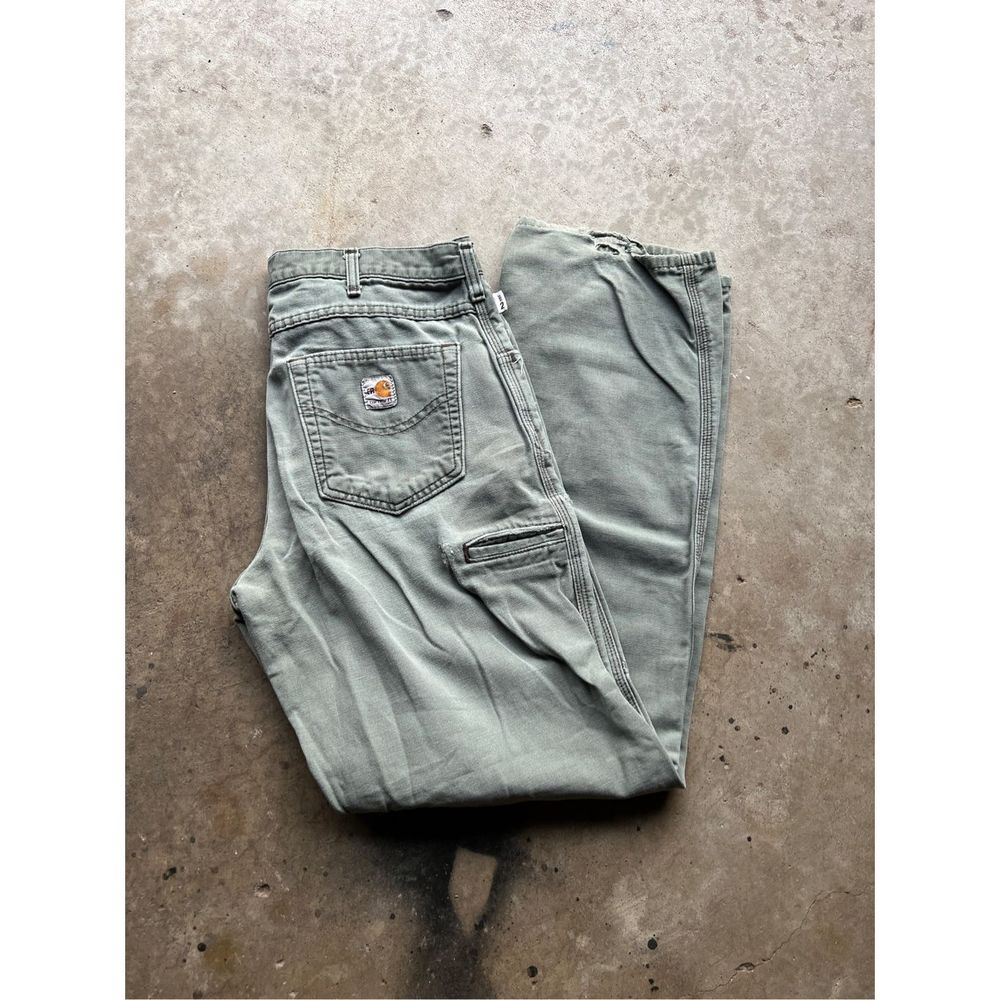 Carhartt Carpenter Earth tone green pants